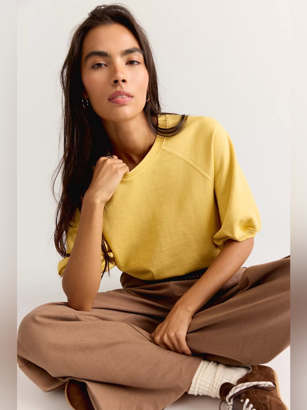 NWT! FP Free People Better On Sweatshirt Sz Large